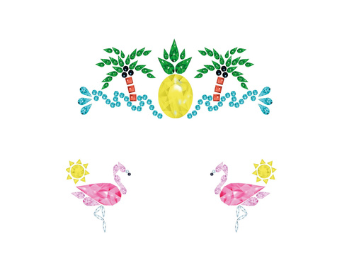 Facial Adhesive Decorations