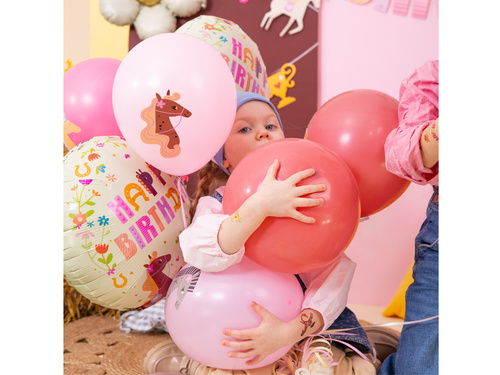Balony lateksowe Koniki - 30 cm - 6 szt.