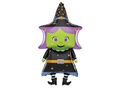 Balon foliowy Czarownica na Halloween - 48 x 99 cm - 1 szt.