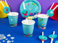 Birthday cups Underwater World - 250 ml - 6 pcs.