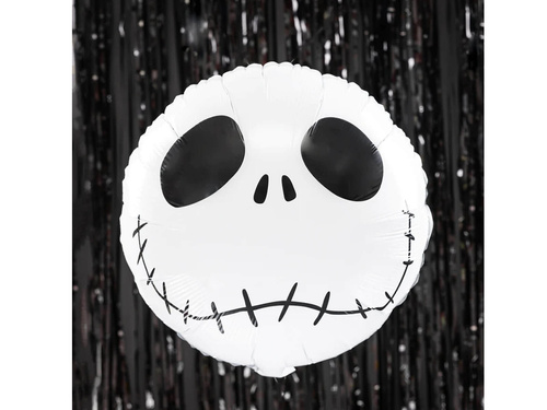 Skull Foil Balloon - 45 cm - 1 pc