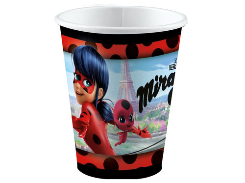 Miraculum birthday cups - 250 ml - 8 pcs.