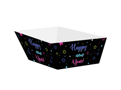 New Year's Eve Chip Boxes - Happy New Year - 4 pcs.