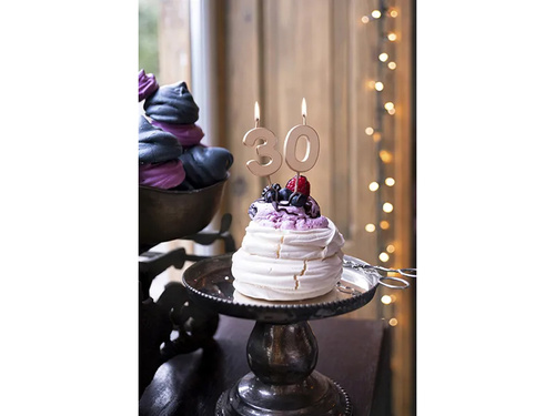 Rose Gold Candle no 0 - 1 pc