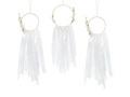 Set of white rattan Dream Catchers - 3 pcs.