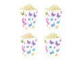 Pudełka na popcorn Motylki - 6 szt.
