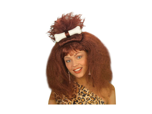 Peruka prehistoryczna z kością