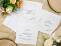 Comunion invitation card & envelope - 1 pc