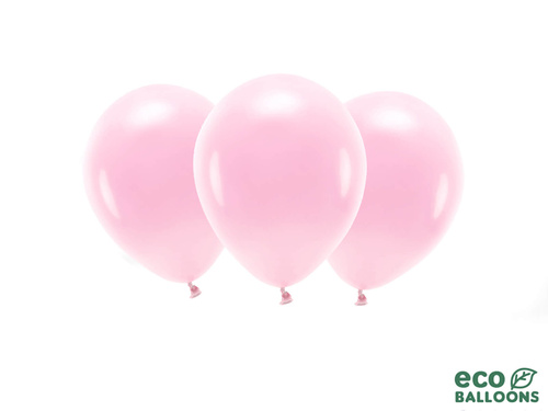 EKO latex balloons pastel light pink - extra large - 10 pcs.