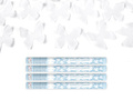 White butterflies party cannon, 60 cm, 4 pc