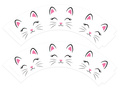 Cupcake cupcakes Cat - 6 pcs.