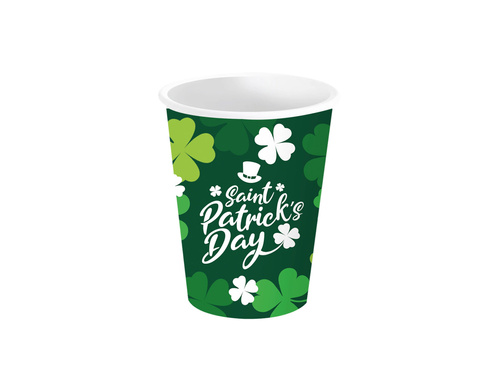 Sant patrick's cup - 240 ml - 6 pcs