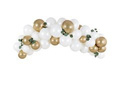 Set of balloons for balloon garland white and gold - 60 pcs.
