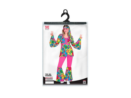 Strój Hipiski z Lat 60. - flower power