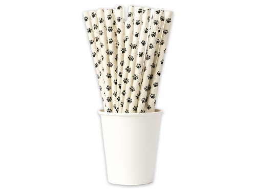 Drinking straws Cat's - 25 pcs