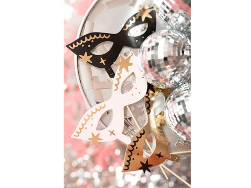 Props on a stick, mix - 9 pcs.