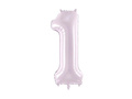 Number 1 Purple Foil Balloon - 72 cm - 1 pc