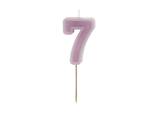 Candle no 7 - 1 pc
