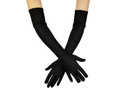 Pair of black gloves - 52 cm