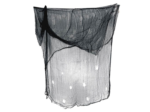Black fabric - 200 x 500 cm