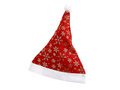 Czapka Mikołaja ze Śnieżynkami - 1 szt.