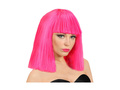 Neonowo różowa peruka Showgirl