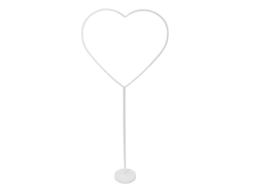 Heart balloon stand on a pole - 1 pc.