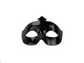 Venetian carnival mask black - 1 piece.