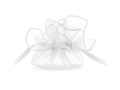Organza bags for guests - white - 25 cm - 10 pcs.