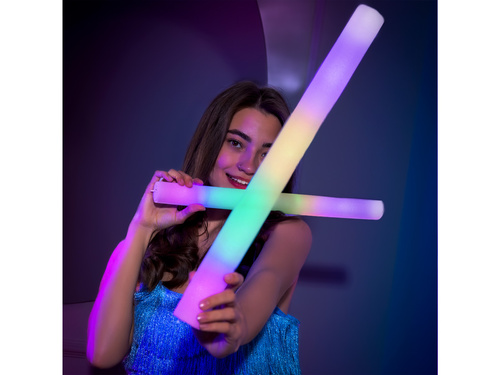 Pałka piankowa LED - 48 cm - 1 szt.