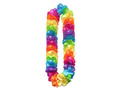 Hawaiian rainbow garland necklace - 120 cm - 1 piece.
