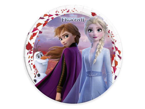 Birthday plates Frozen 2 - Ice Age 2 - 23 cm - 8 pcs.