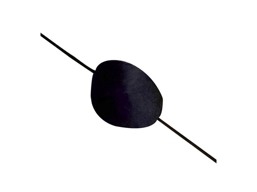 Satin Pirate Eye Patch - 1 pc