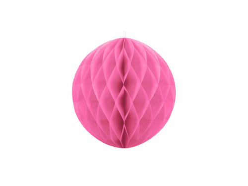 Pink ball hanging decoration - 20 cm - 1 pc.