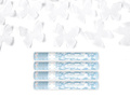 White butterflies party cannon, 40 cm, 4 pc