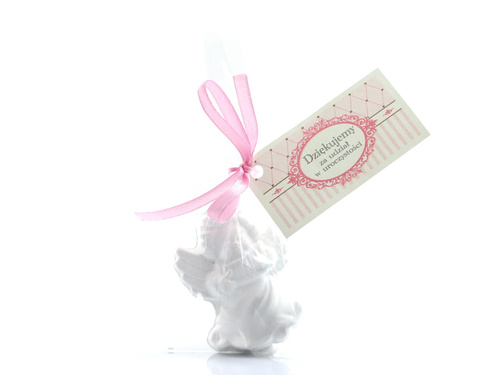 Figurka dziecko w różowym bucie - 10,5 cm