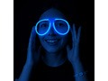Świecące okulary fluorescencyjne - światło chemiczne - mix kolorów - 1 szt.
