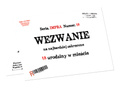 Invitations with envelope for 18th Call - 6 pcs.