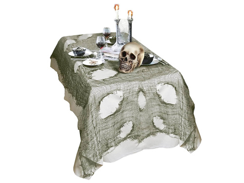 Green Halloween Tablecover - 60x300 cm - 1 pc