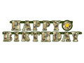 Happy Birthday banner moro - 1 pcs.