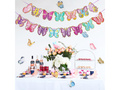 Girlanda Motylki Hapy Birthday - 500 cm - 1 op. 
