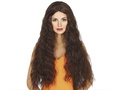 Brown Long Wig - 1 pc
