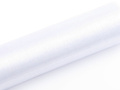 Organza plain white - 16 cm x 9 meters