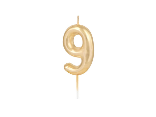 Gold Candle no 9 - 1 pc