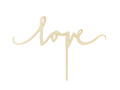 Love cake topper - 16 cm