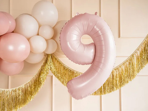Number 9 Pink Foil Balloon - 72 cm - 1 pc