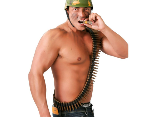 Bullet belt - 140 cm