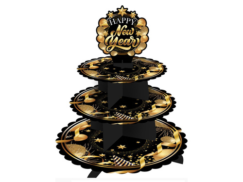Happy New Year Cupcake Stand - 1 pc