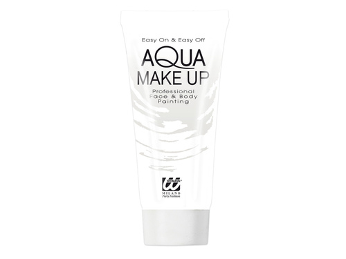 White aqua makeup in tube - 30 ml