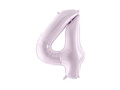 Number 4 Purple Foil Balloon - 72 cm - 1 pc